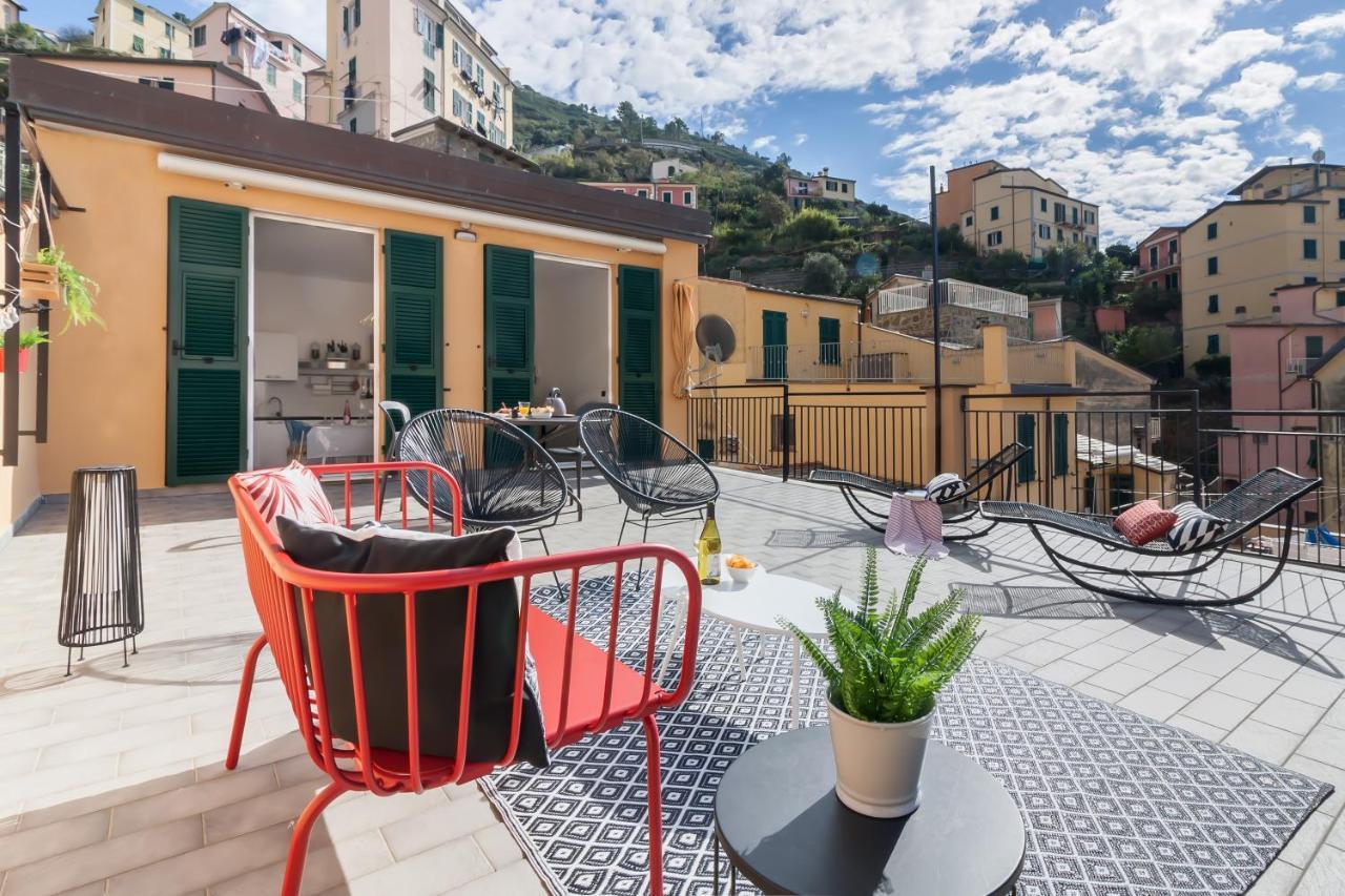 Ca Vivaldi Penthouse 5Terreparco Apartment ริโอมัจโจเร ภายนอก รูปภาพ